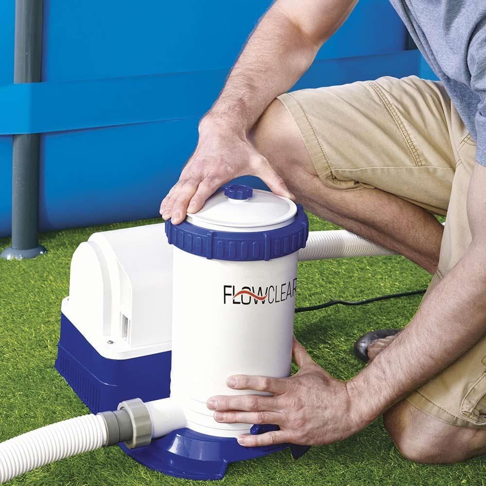 Pompa filtro a cartuccia per pulizia piscina Bestway e Intex 9463 lt /h - 5