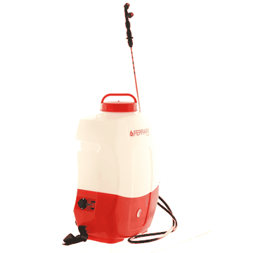 Pompa irroratrice a batteria 4ah al Litio 16 lt nebulizzatore a spalla elettrico - 2