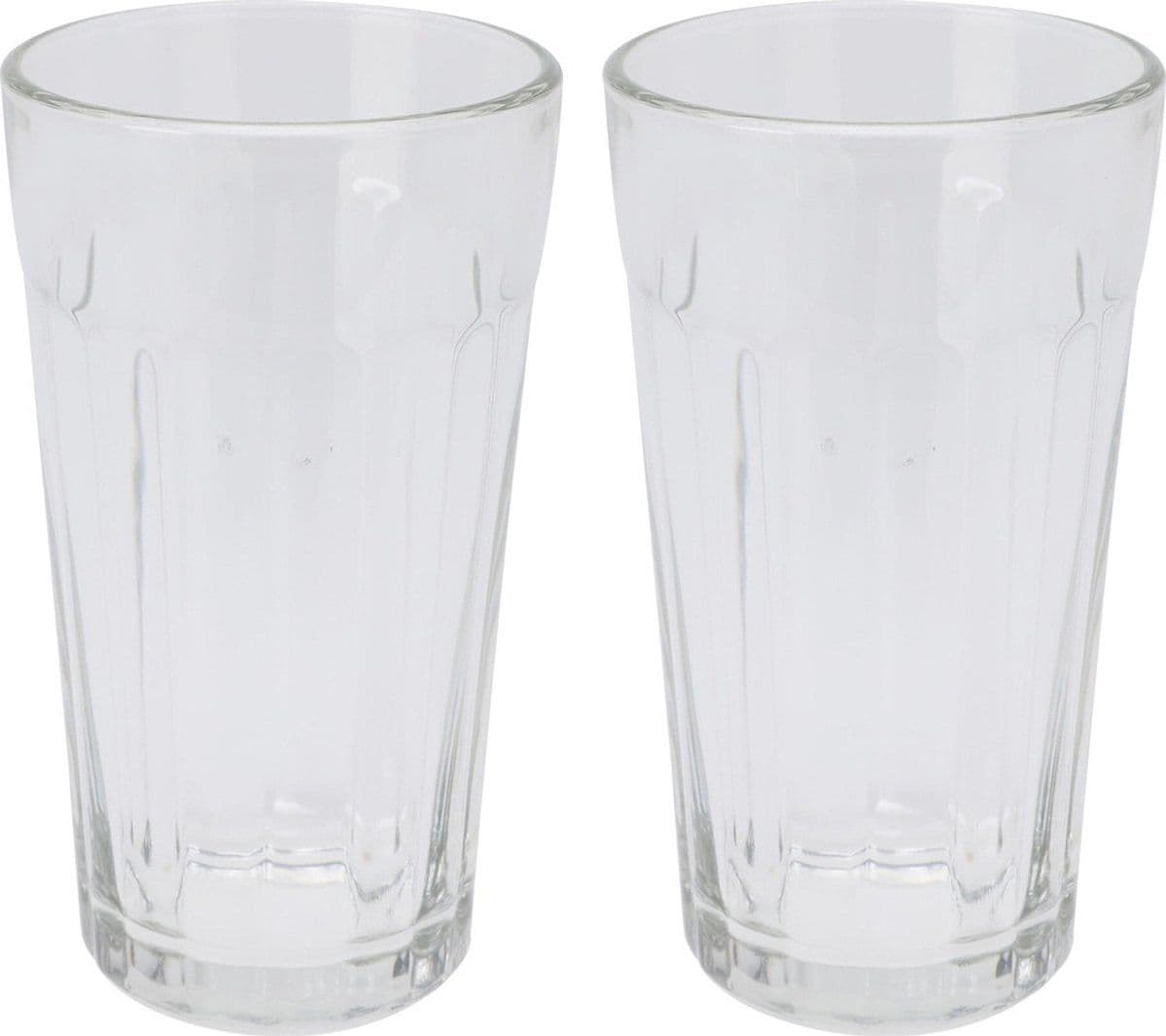 Set 2 Bicchieri da cocktail in vetro intagliato 350 ml - 2
