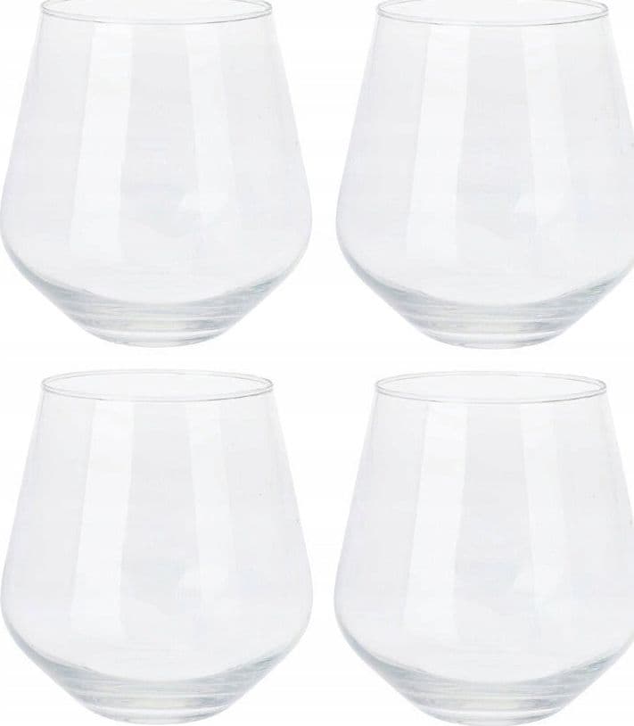 Bicchieri da Whisky in vetro da 450 ml set da 4 - 2