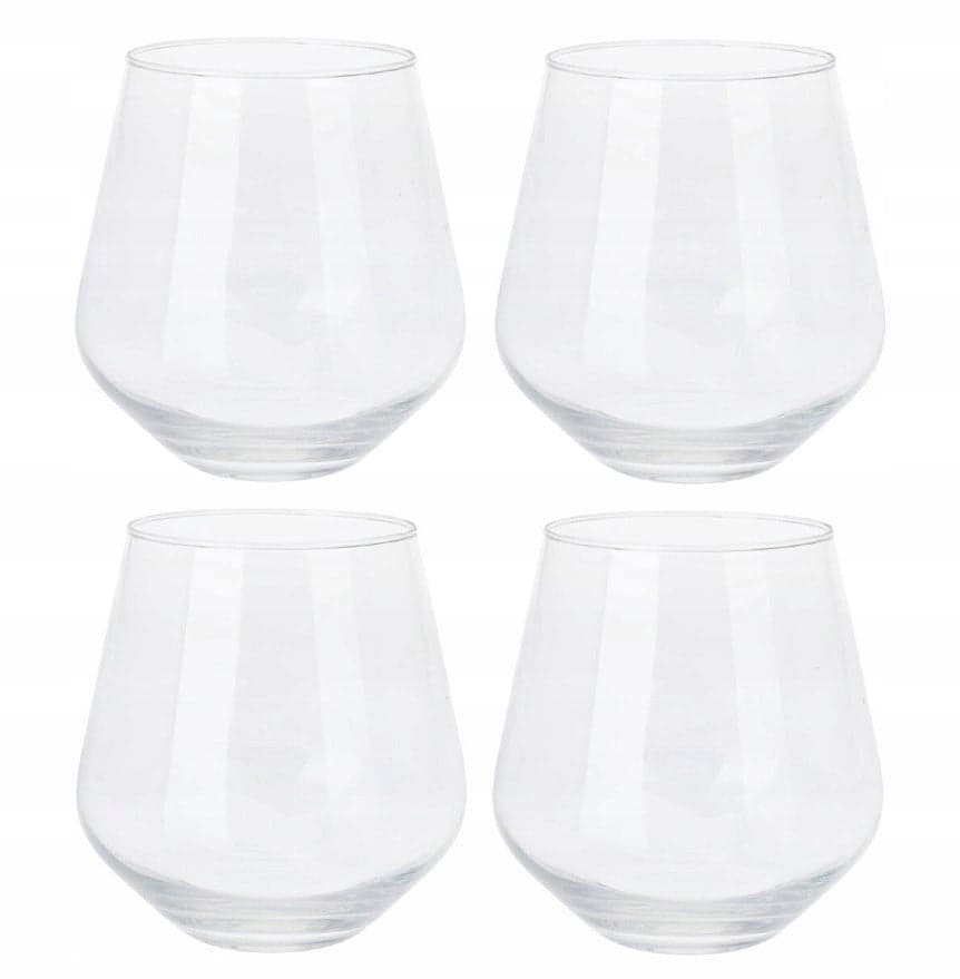 Bicchieri da Whisky in vetro da 450 ml set da 4 - 2