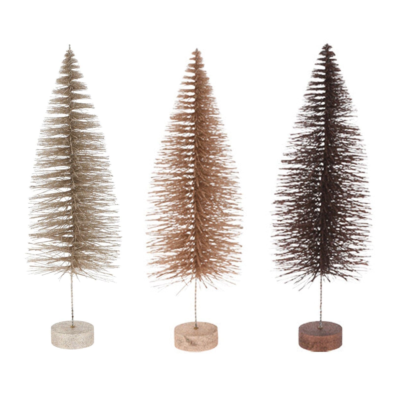 Albero Cono con Glitter alberello natalizio da tavolo per interno ed esterno - 3