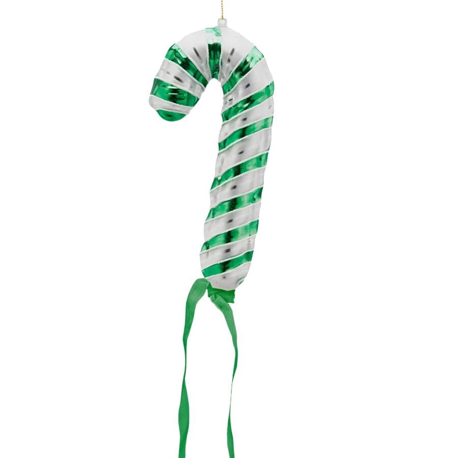 Decorazione palloncino Candy  in vetro di H.18 cm per il natale - 2