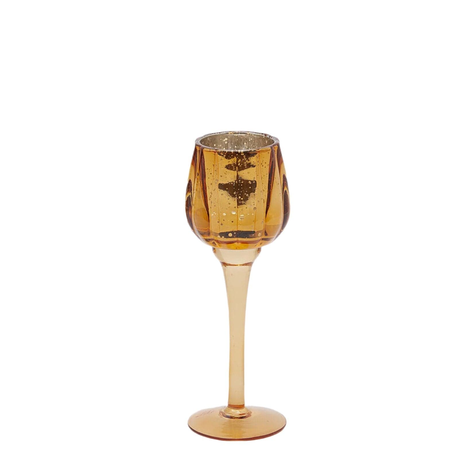 Calice portacandela in vetro per decorazioni natalizie da Ø 8 cm - 2