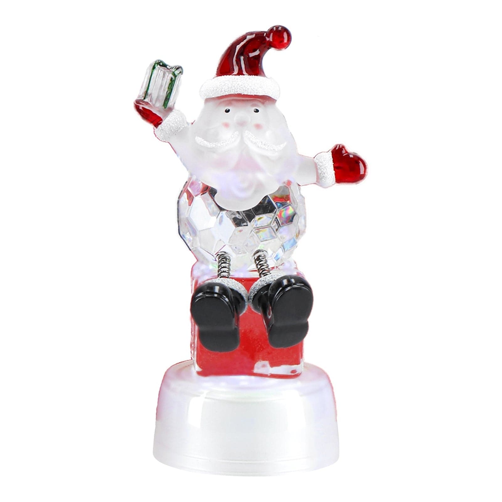Figure personaggi espositivi con luci Led per decorazioni natalizie - 3