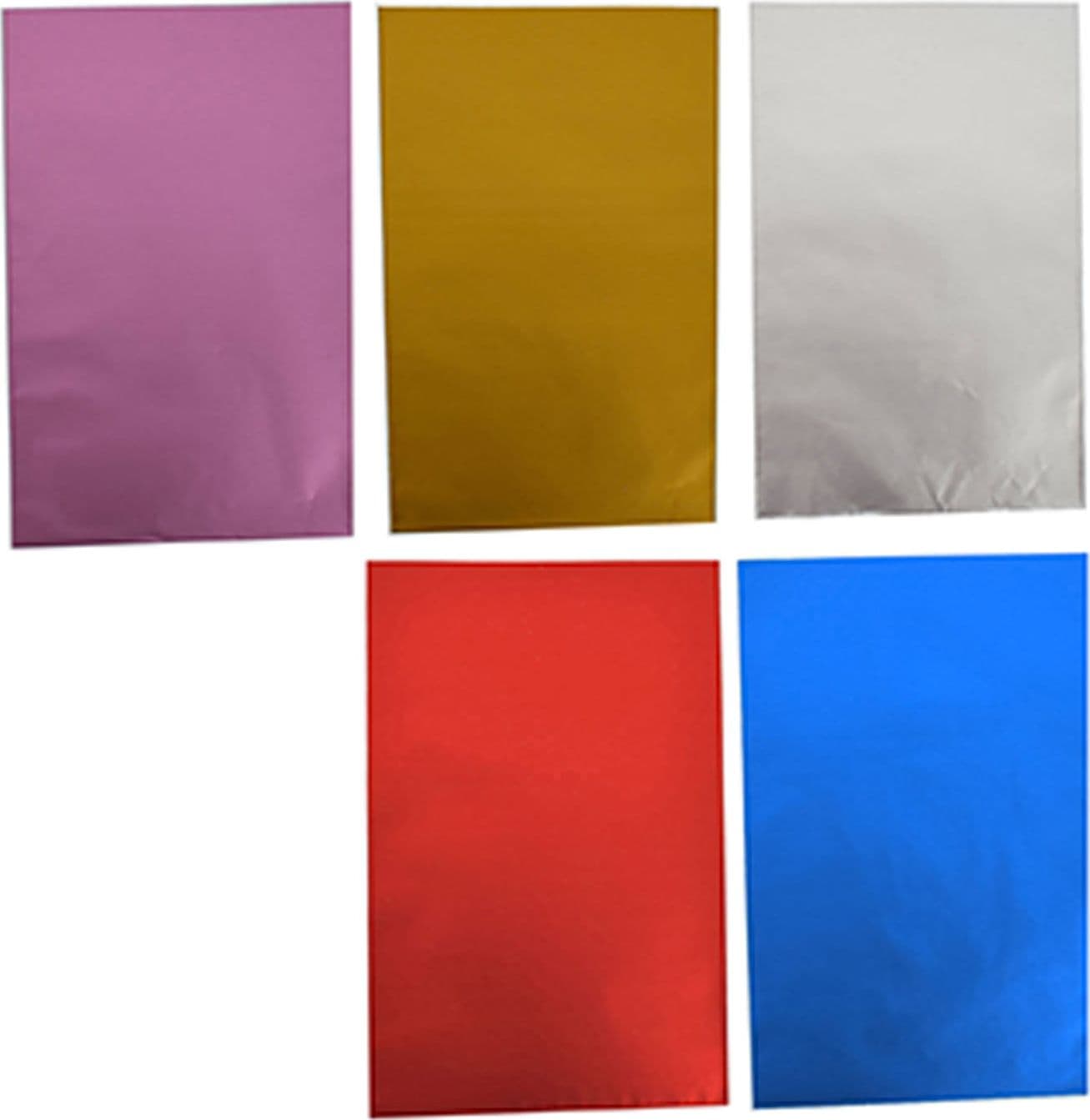 Buste regalo satinate colorazioni assortite per regali natalizi - 2