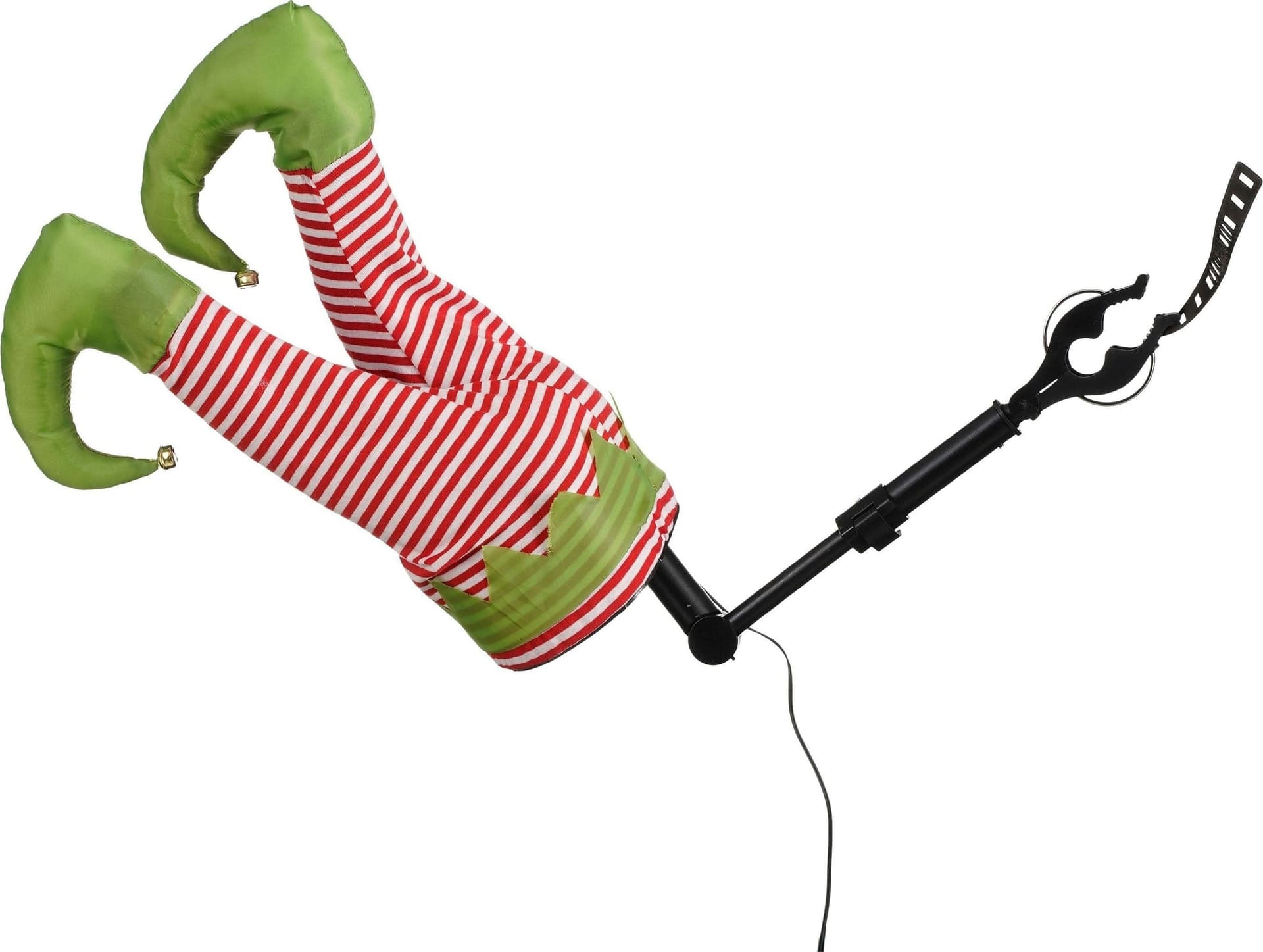 Adattatore con gamba animata , Decorazione per Albero, Vetrine, Presepe h 35cm - 2