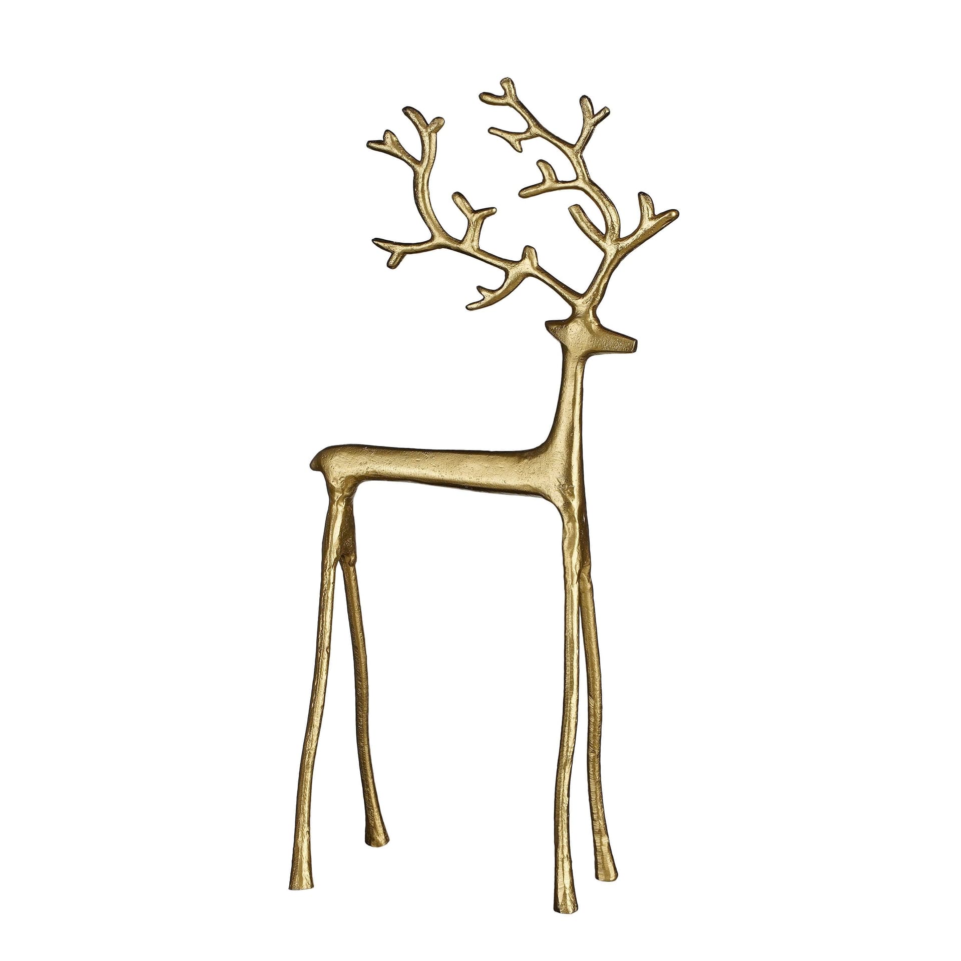 Statuetta Renna oro decorativa per il natale - 2