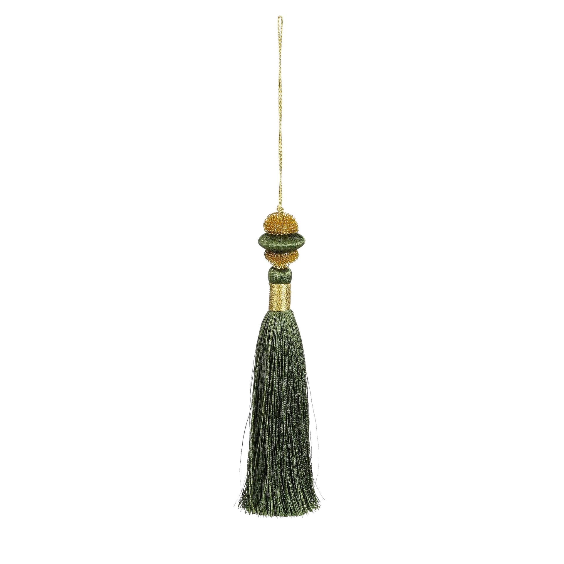 Nappa ornamentale h 18 cm per decorazioni natalizie - 2