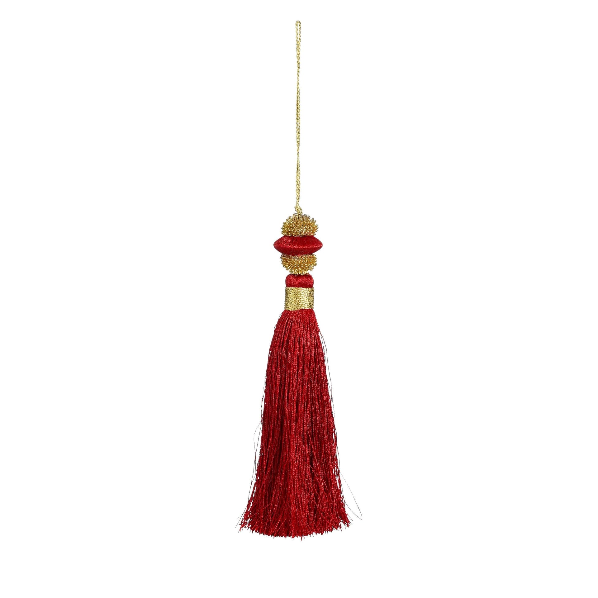 Nappa ornamentale h 18 cm per decorazioni natalizie - 3