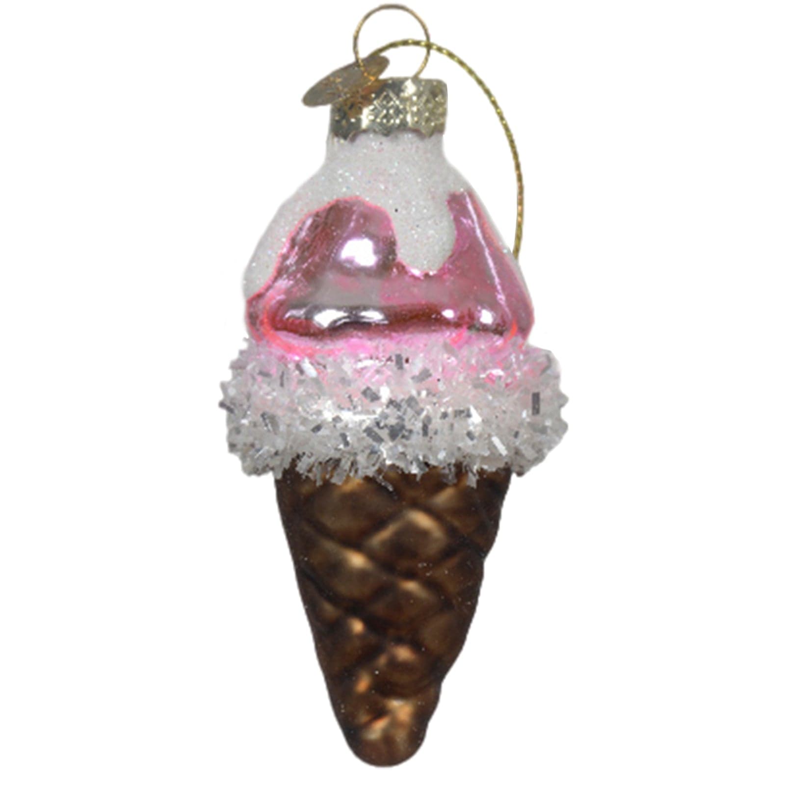 Pendaglio con addobbi per albero con decorazione natalizia da 7 cm - 4