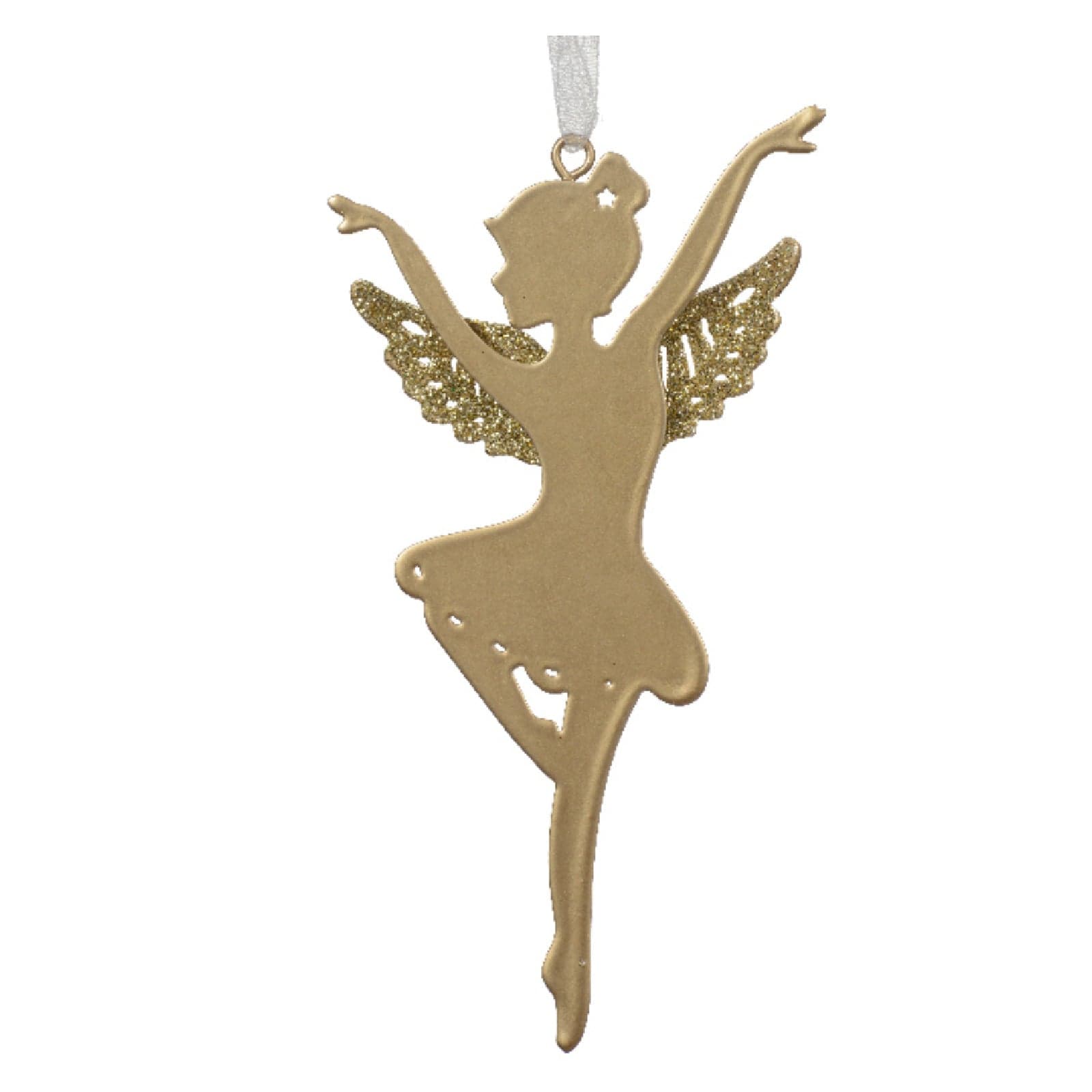 Peluche natalizio ballerina, per interno da 15 cm - 2