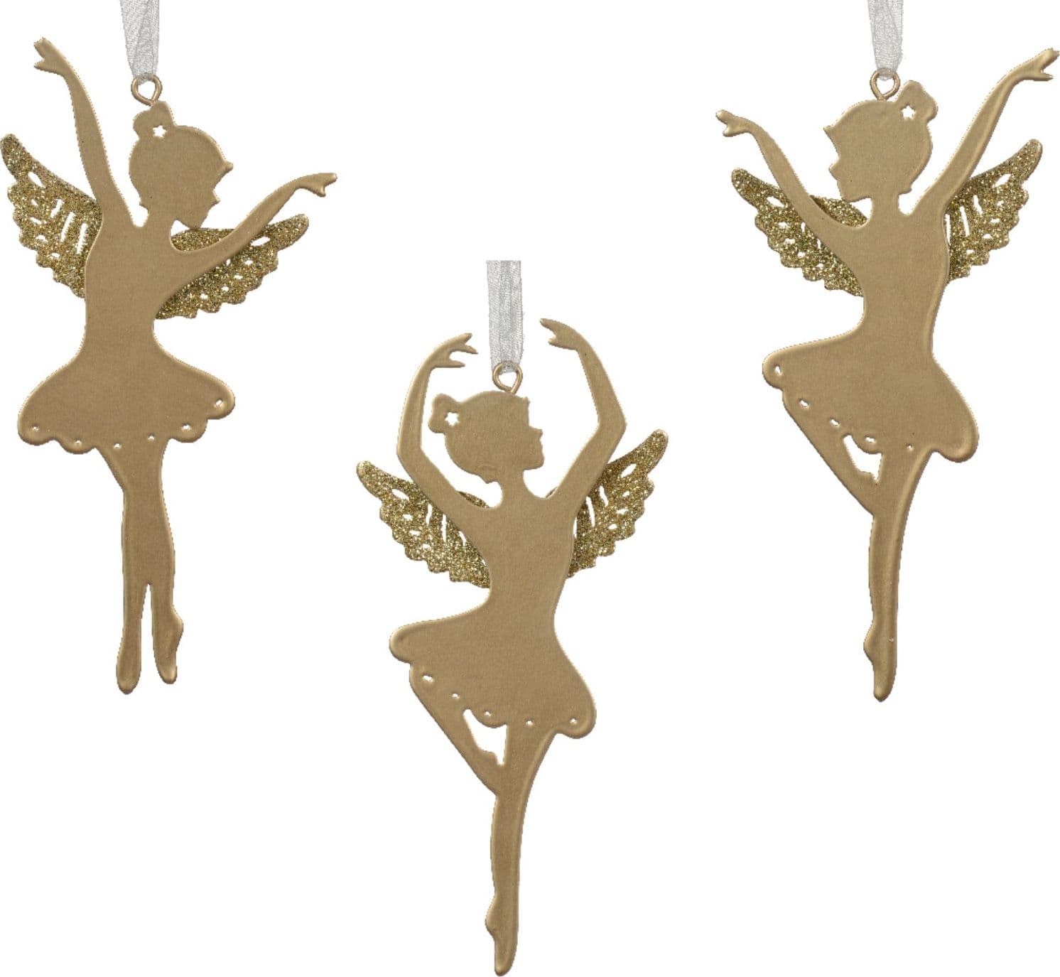 Peluche natalizio ballerina, per interno da 15 cm - 4