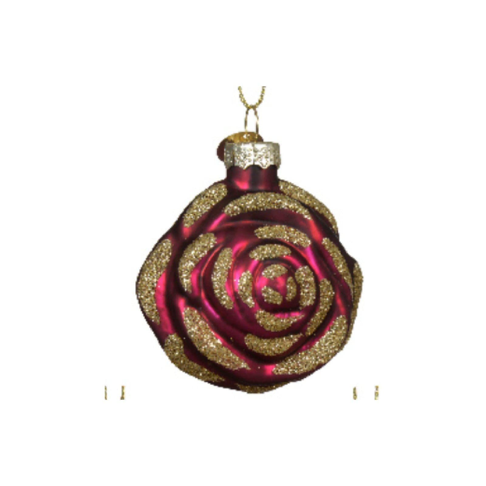 Pendaglio con addobbi per albero con decorazione natalizia da 7 cm - 10