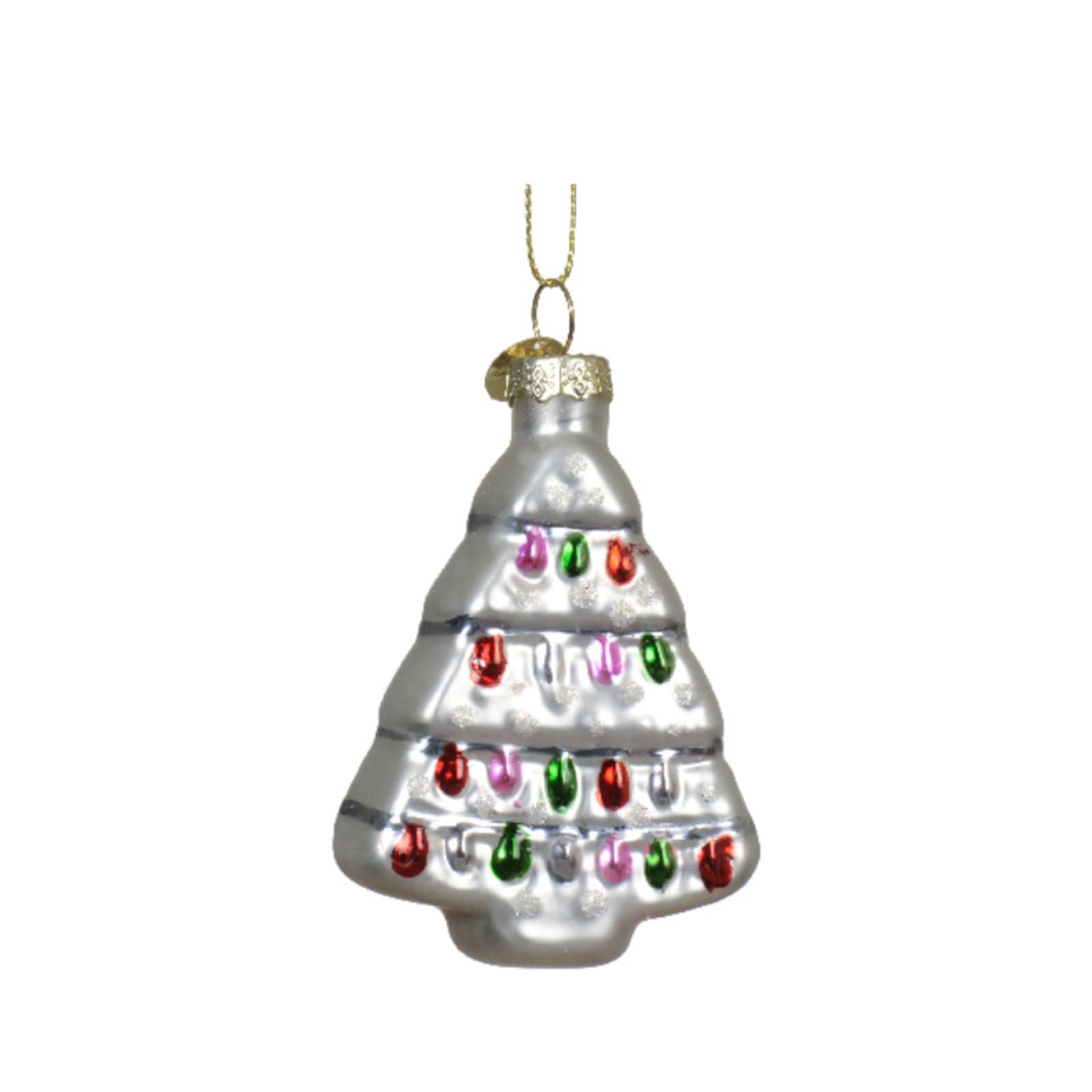 Pendaglio con dolci per albero con decorazione natalizia da 7 cm - 3