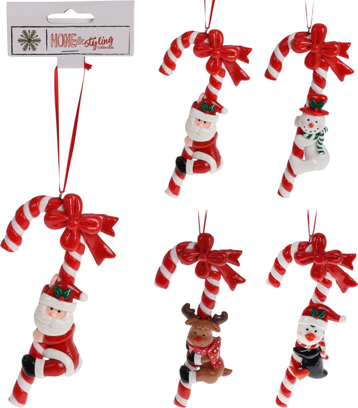 Pendente natalizio candy per Albero di Natale per decorazioni natalizie - 5