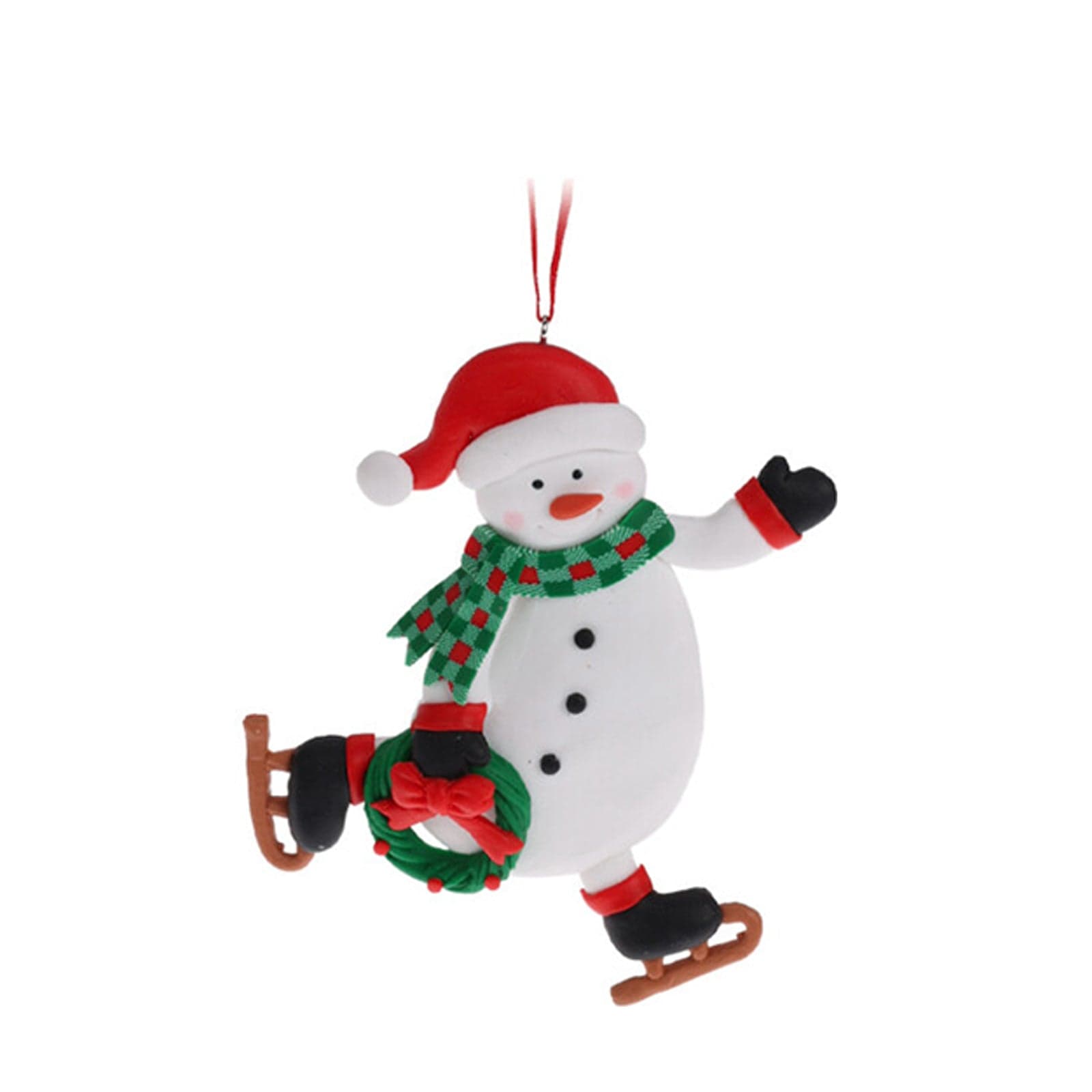 Pendente figura natalizia per Albero di Natale per decorazioni natalizie - 3
