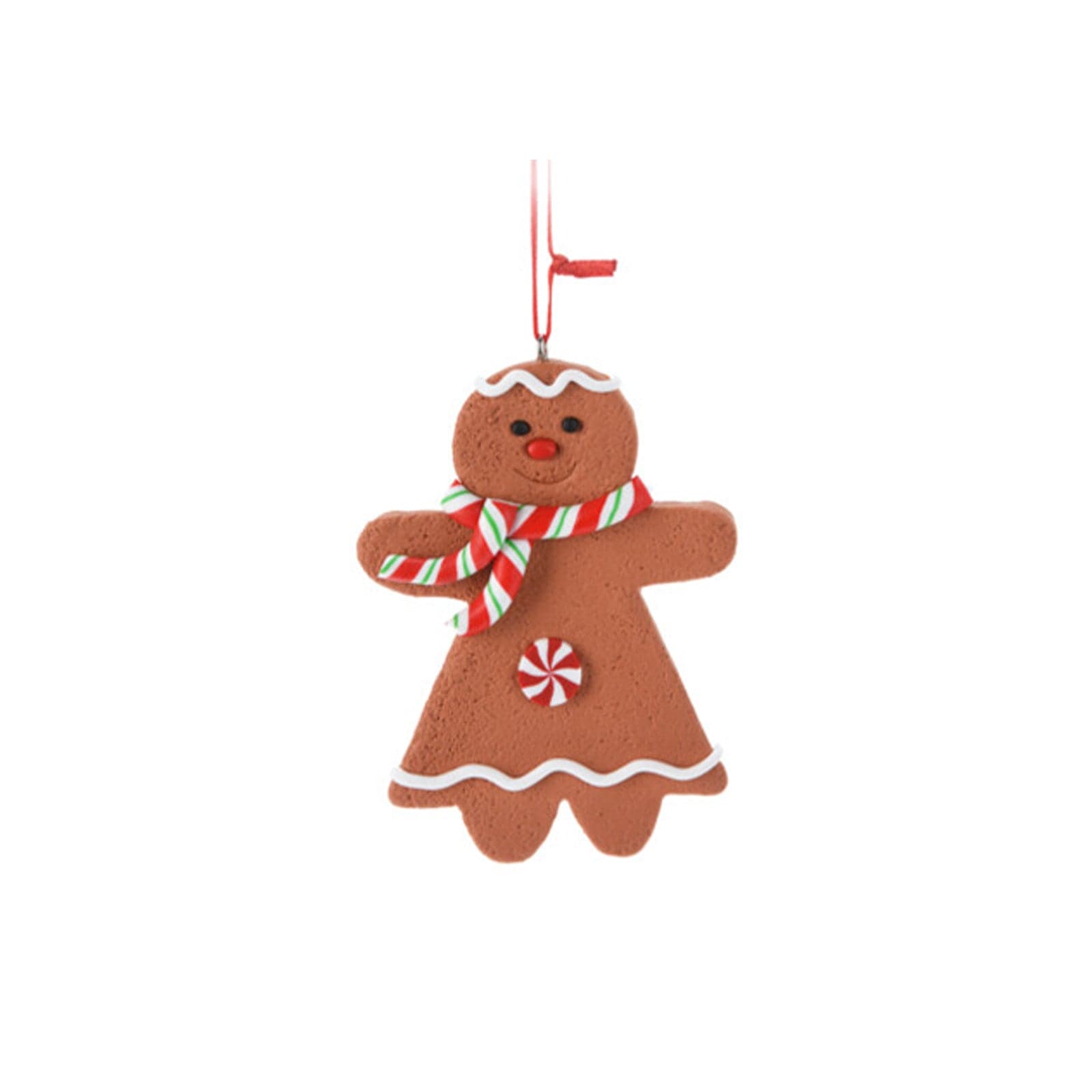 Pendente pan di zenzero per Albero di Natale per decorazioni natalizie - 3