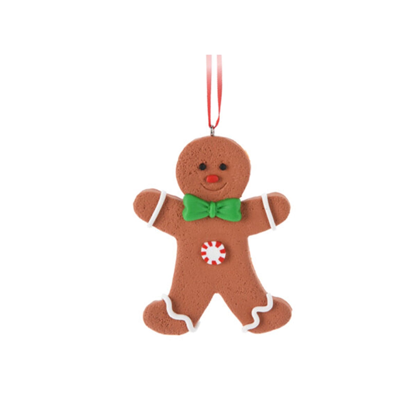 Pendente pan di zenzero per Albero di Natale per decorazioni natalizie - 4