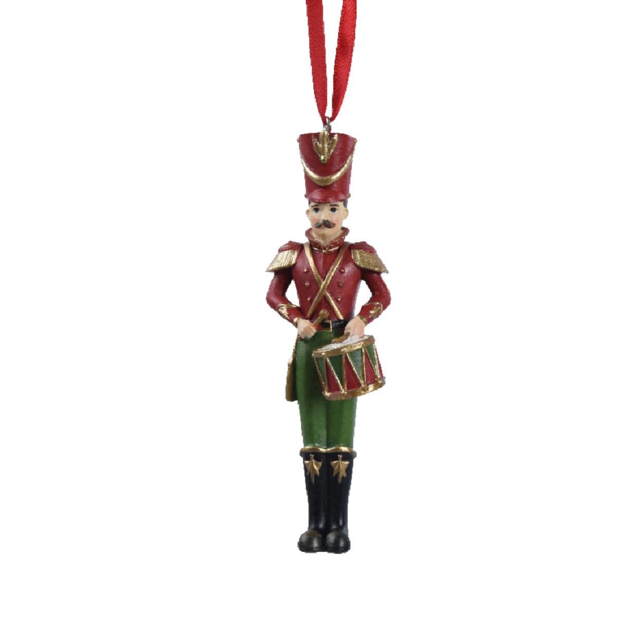 Pendaglio a forma di soldatino schiaccianoci per albero decorazione natalizia da 12.6 cm - 3