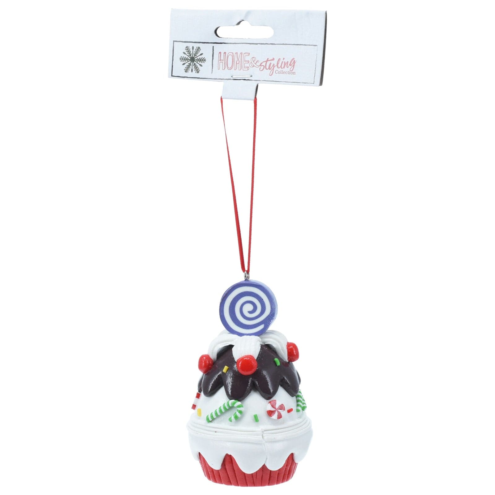 Pendente natalizio in argilla per Albero di Natale per decorazioni natalizie - 2