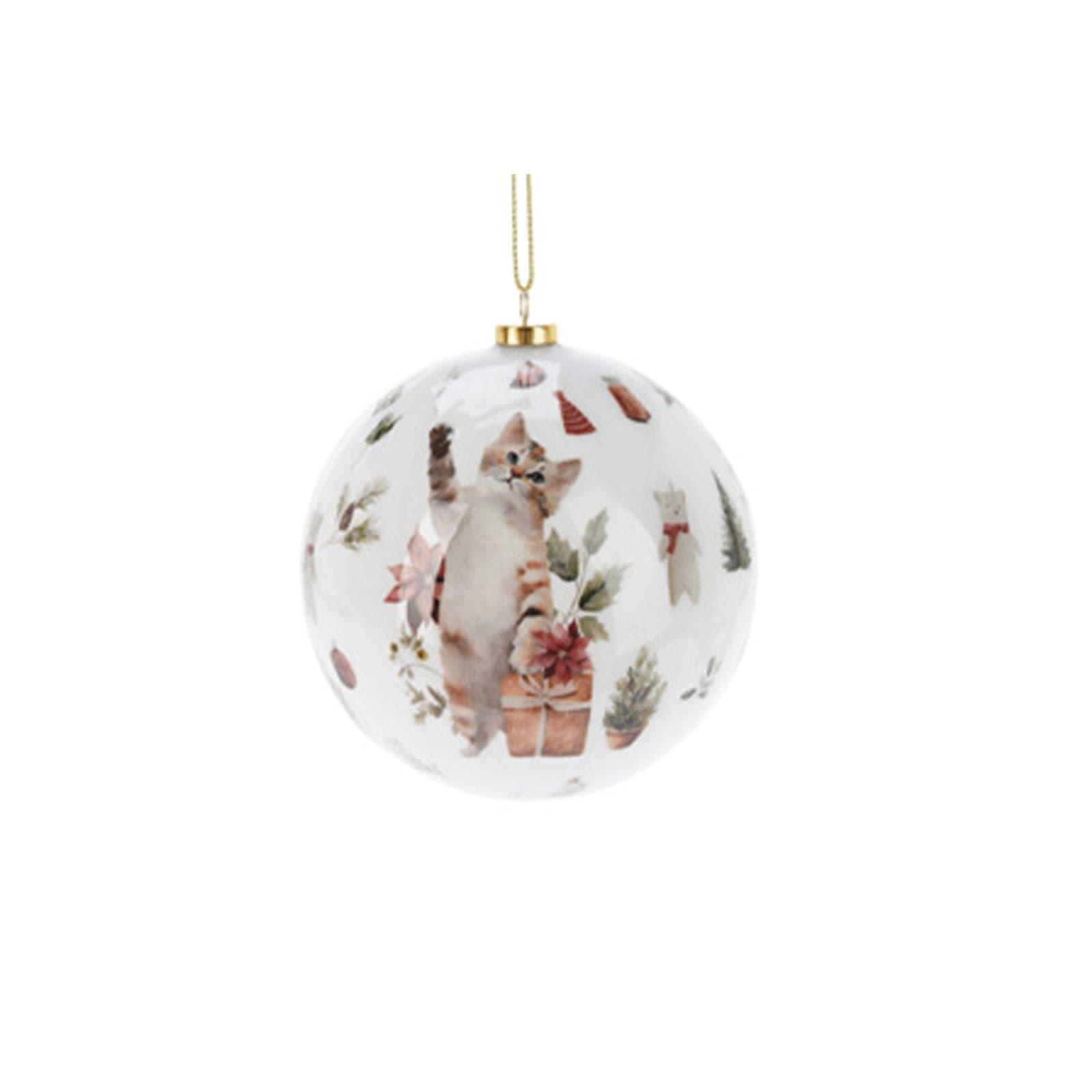 Sfere per albero di Natale in polistirene per decorazione natalizia Ø 10 cm - 4