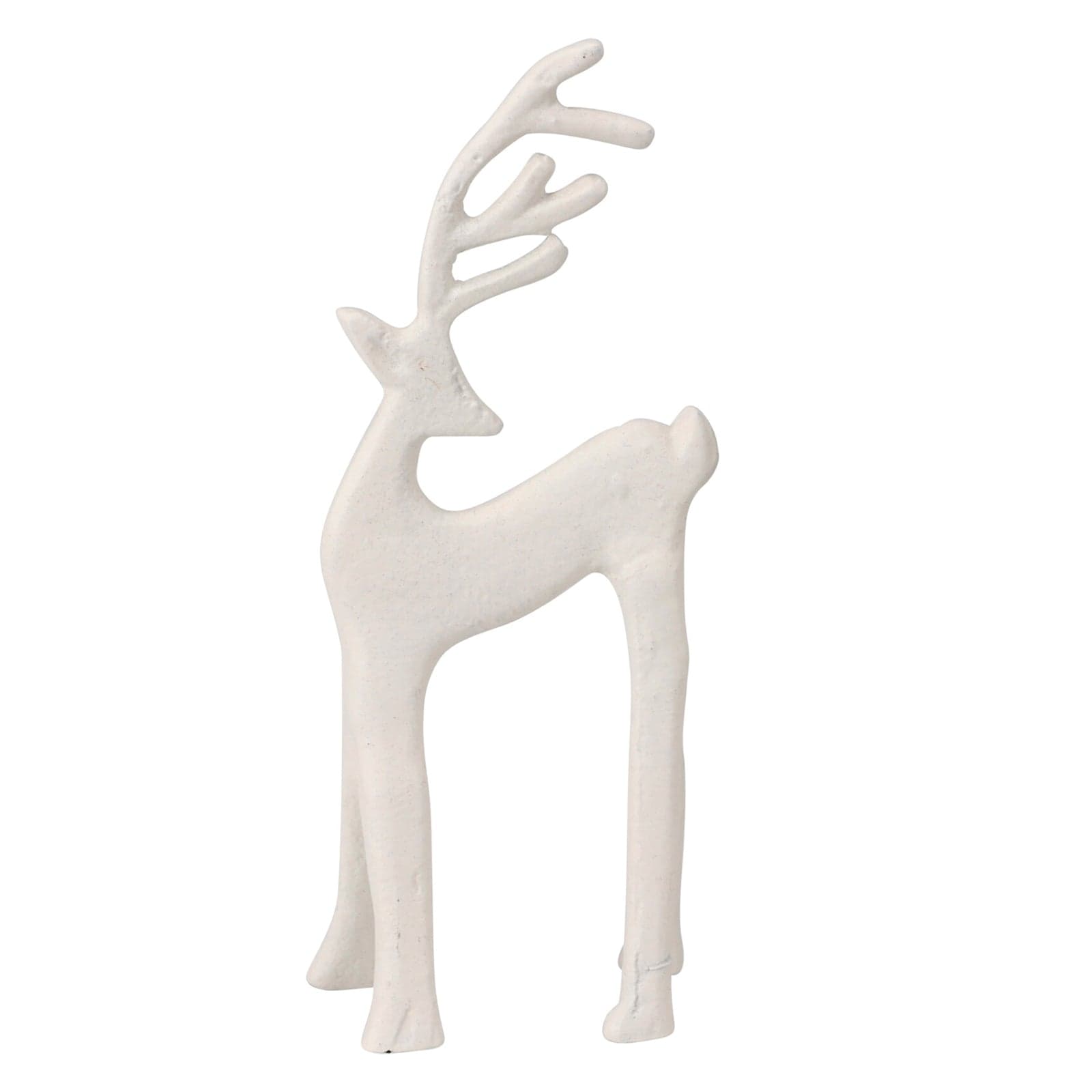 Renna di natale decorativa in alluminio per decorazioni natalizie - 5