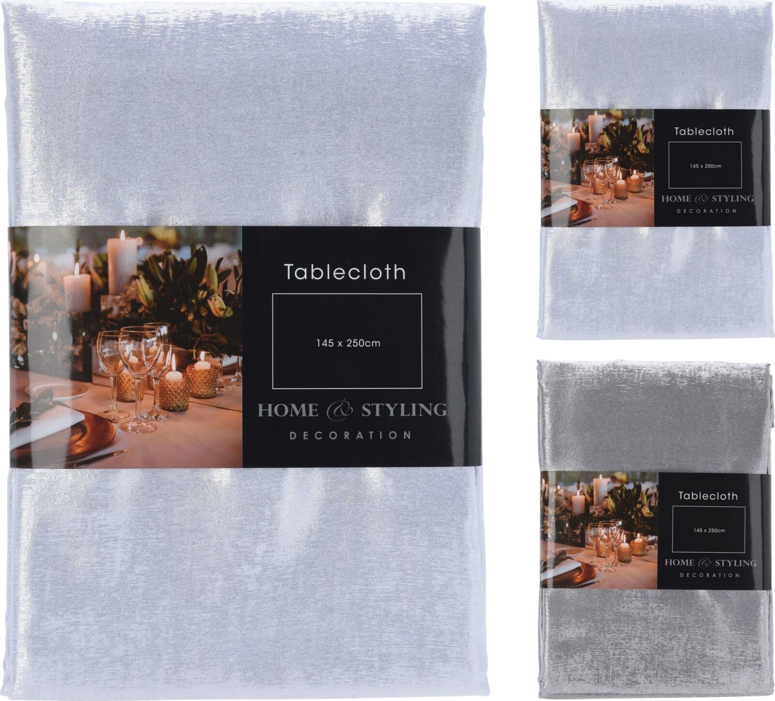 Tovaglia natalizia in tessuto per tavola di Natale e festività 145 x 250 cm - 3