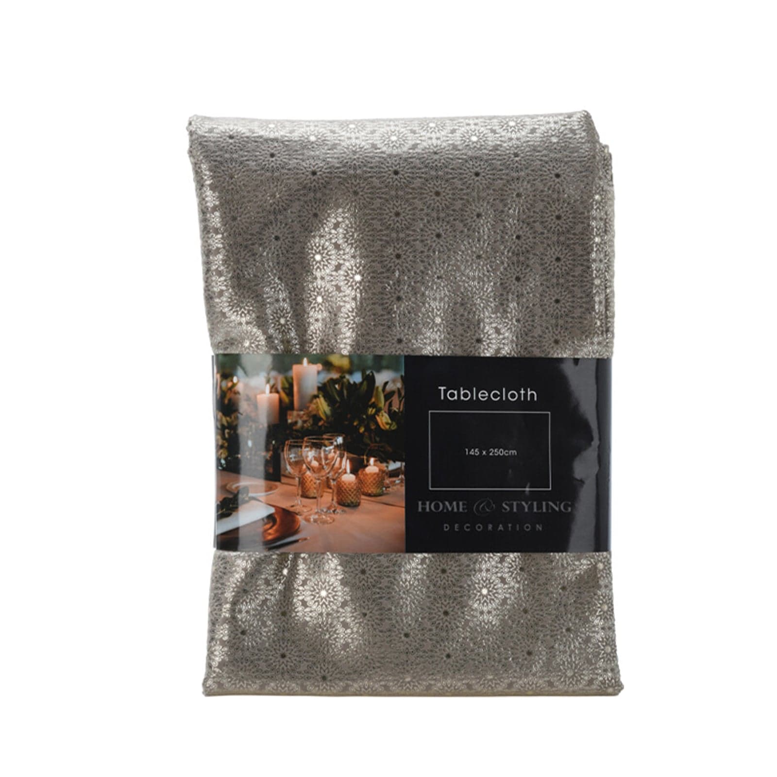 Tovaglia natalizia in tessuto per tavola di Natale e festività 145 x 250 cm - 2