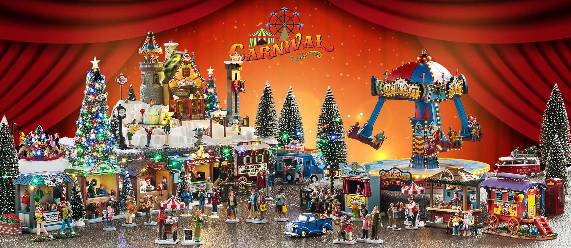 Edificio per villaggio di Natale "Friendly The Clown Caravan" - 5