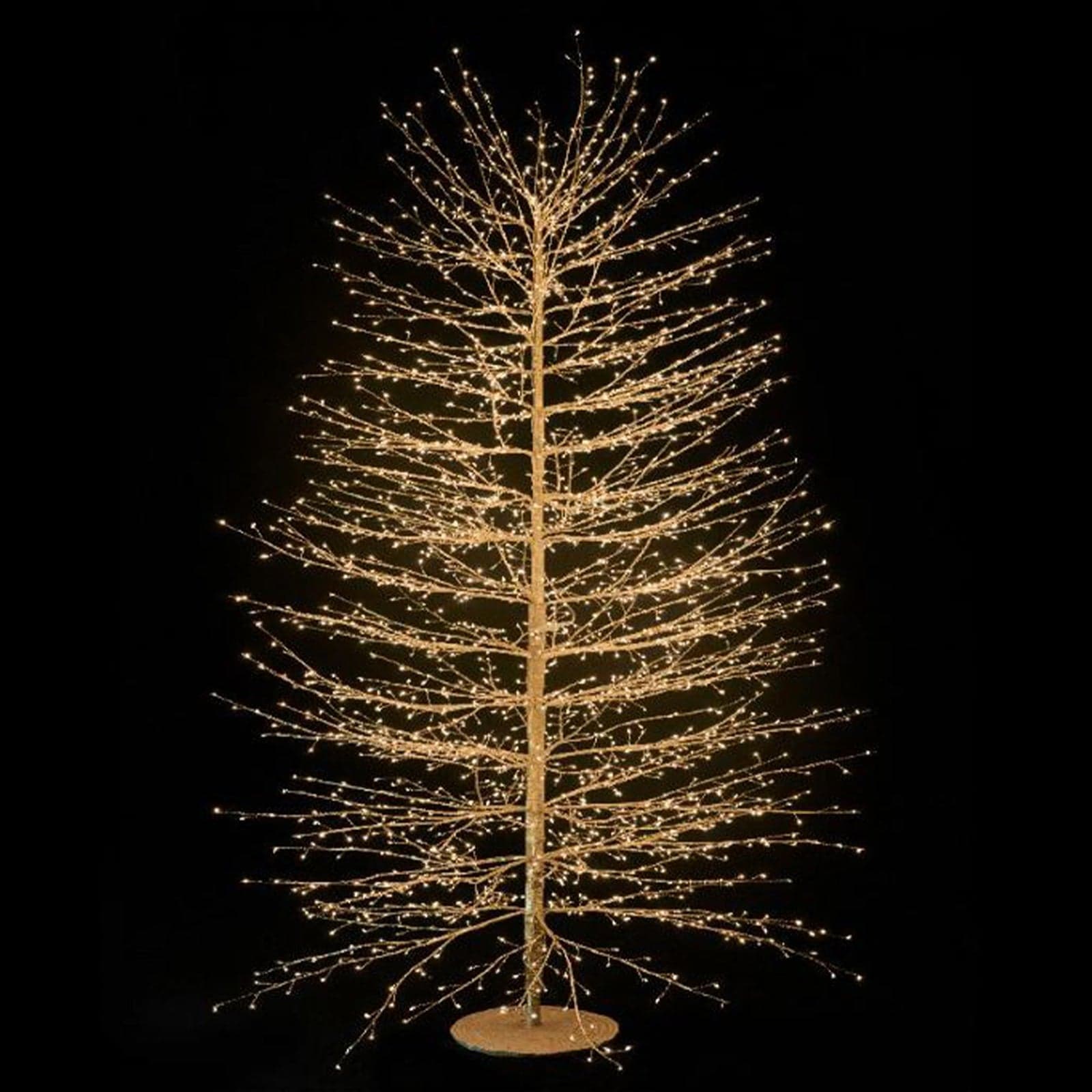 Albero luminoso con rami a microled luce calda da interno ed esterno - 2