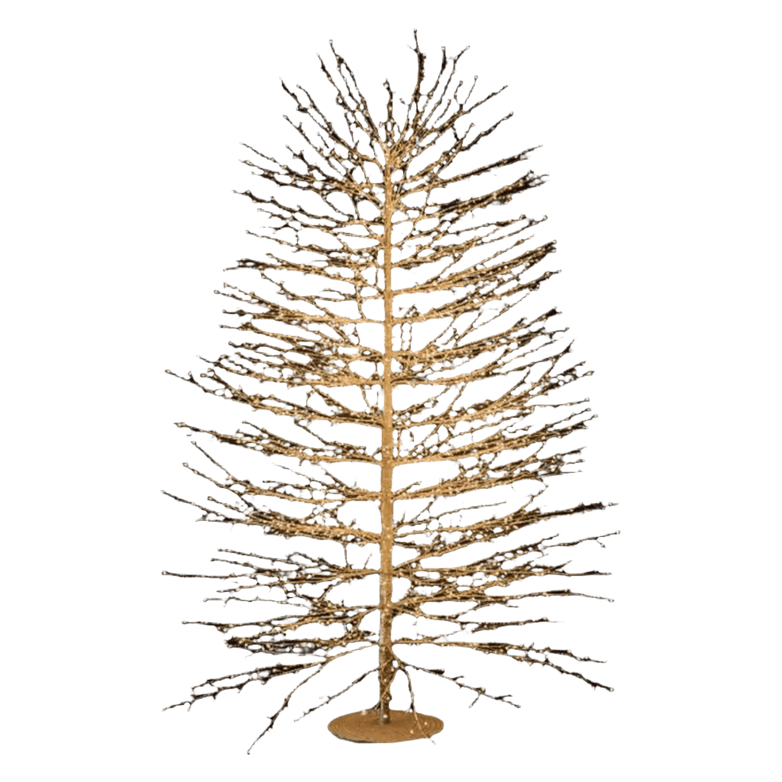Albero luminoso con rami a microled luce calda da interno ed esterno - 15