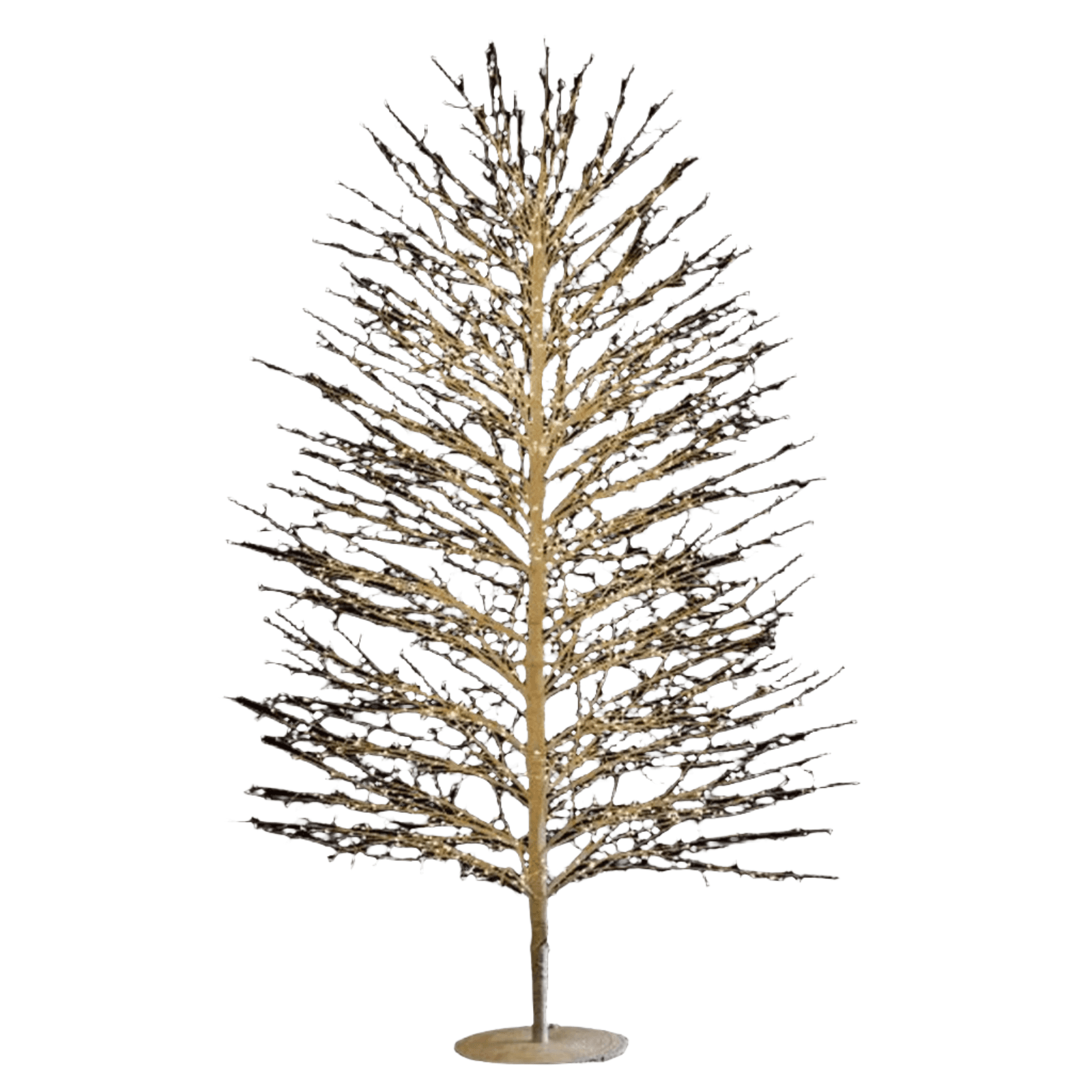 Albero luminoso con rami a microled luce calda da interno ed esterno - 9