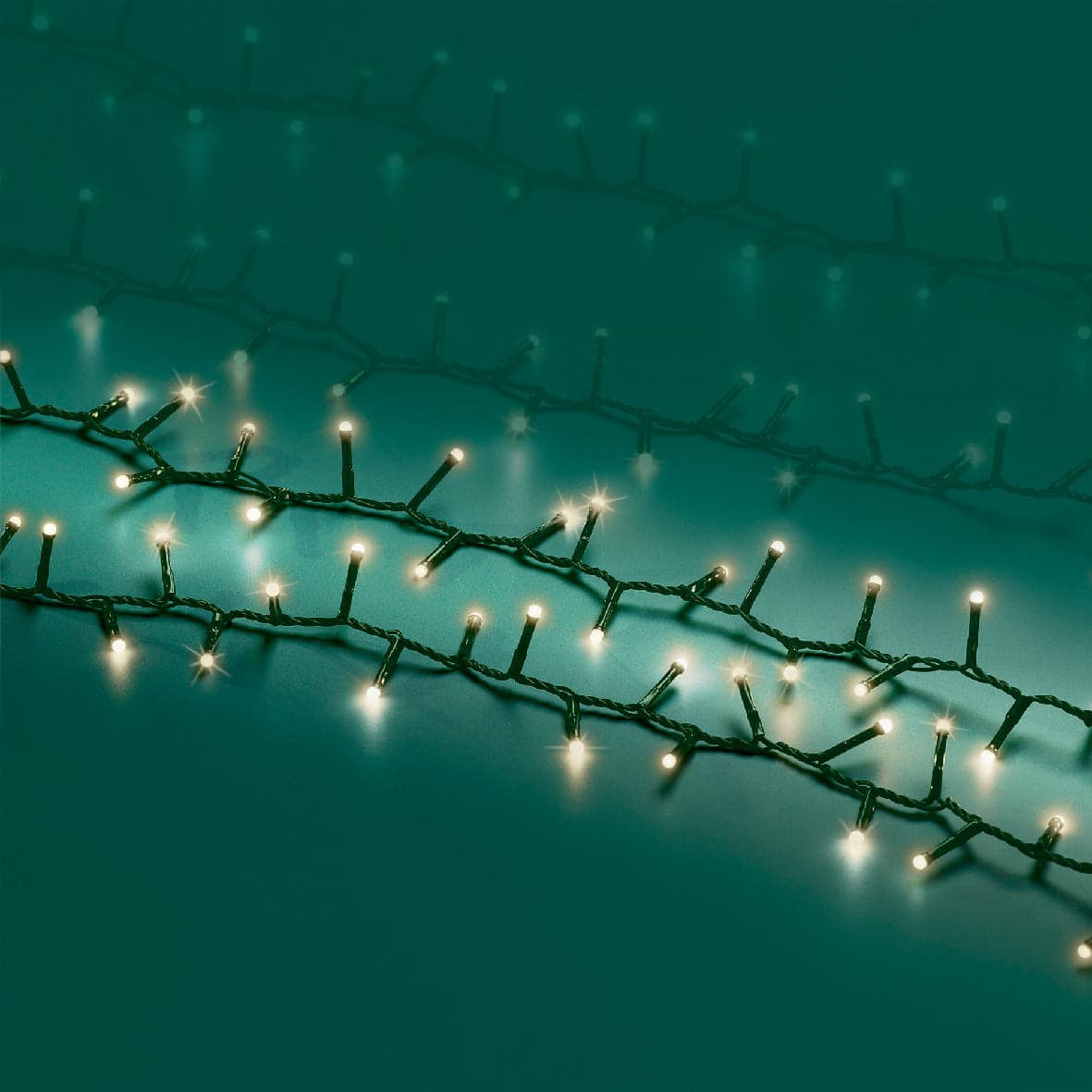 Luci di natale a catena con led da Ø 5 mm da esterno con 8 funzioni, da 1000 LED - 6
