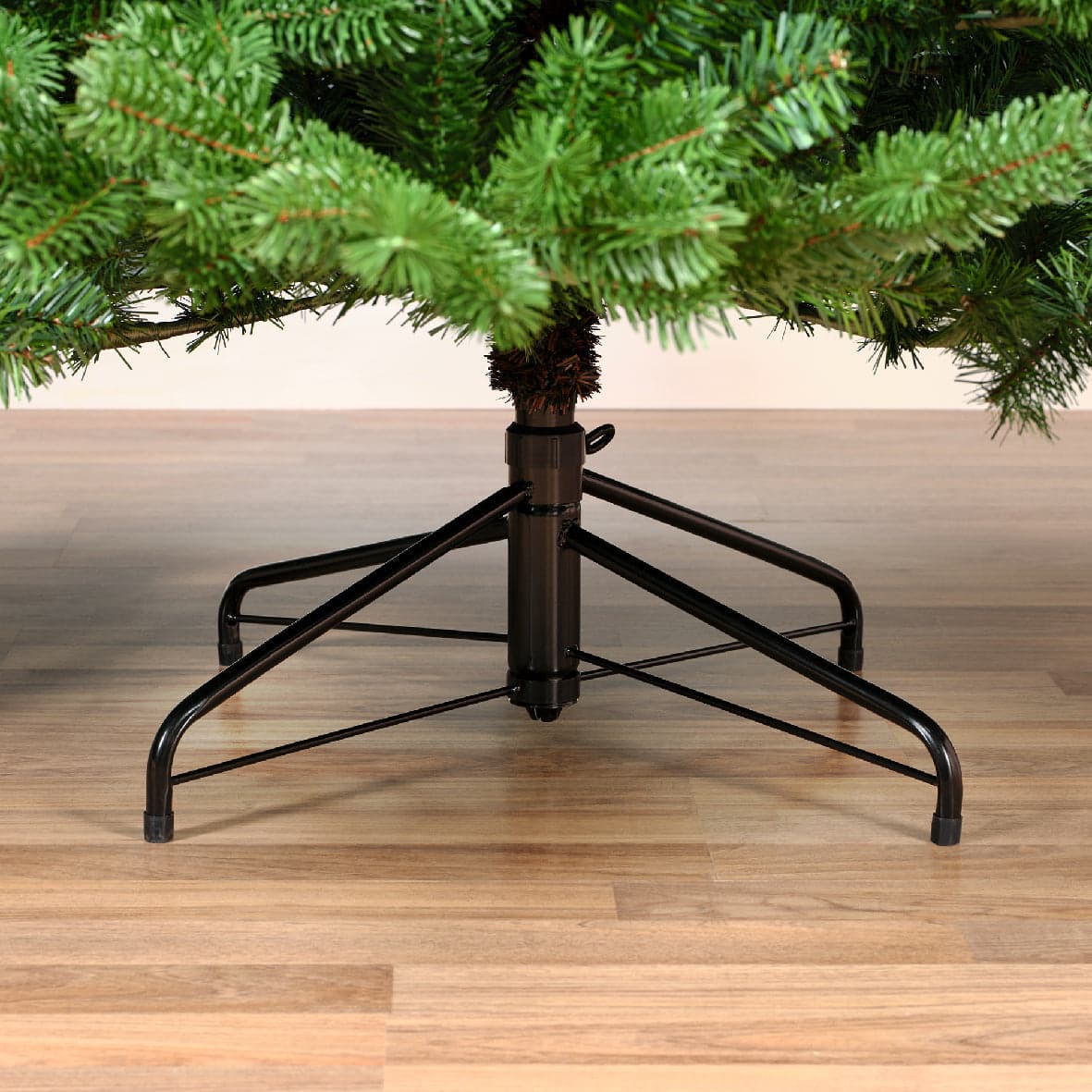 Albero di natale "Hollimont" in PE effetto Real touch e PVC di Altissima qualità - 4