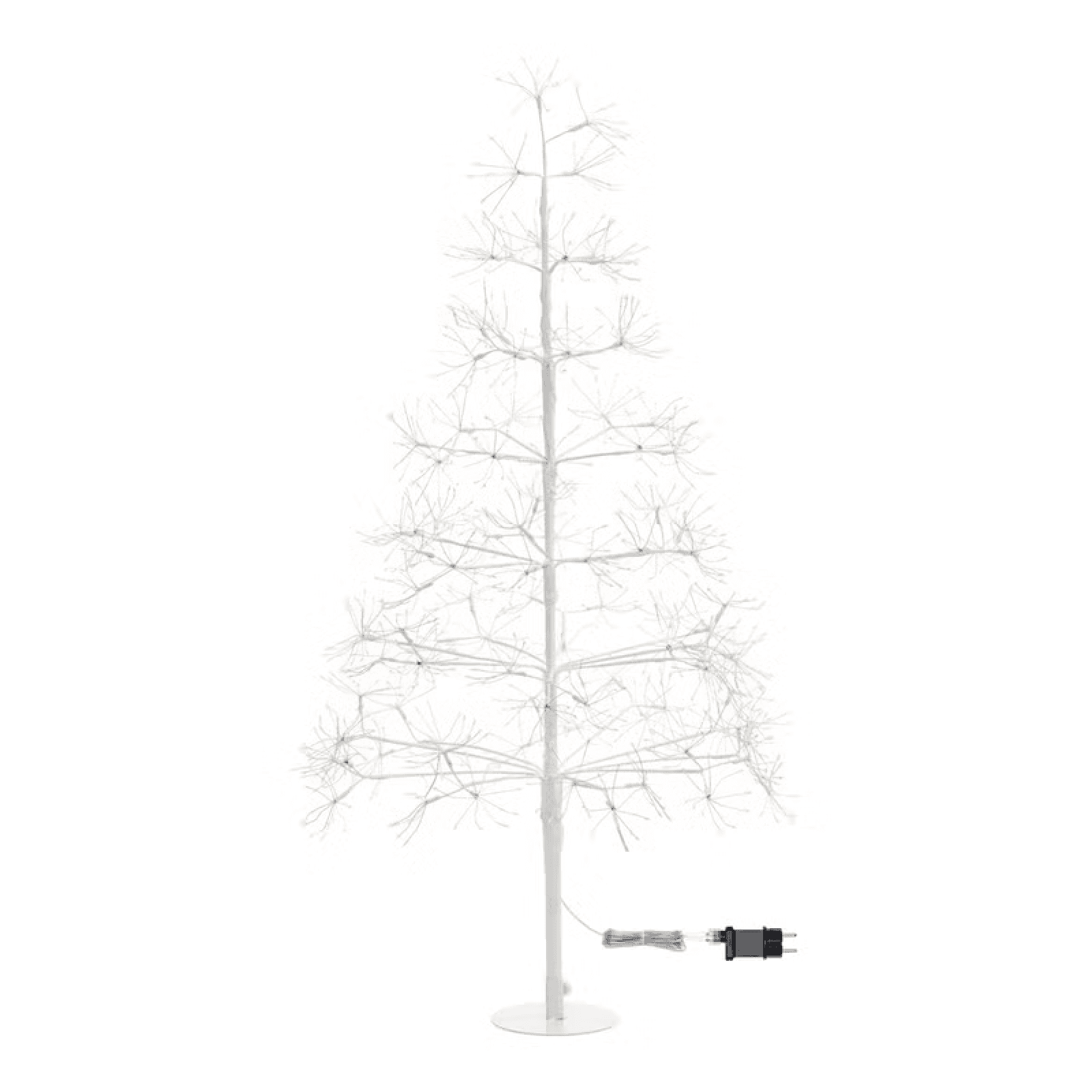 Albero Bianco con microled bianco caldo, uso interno