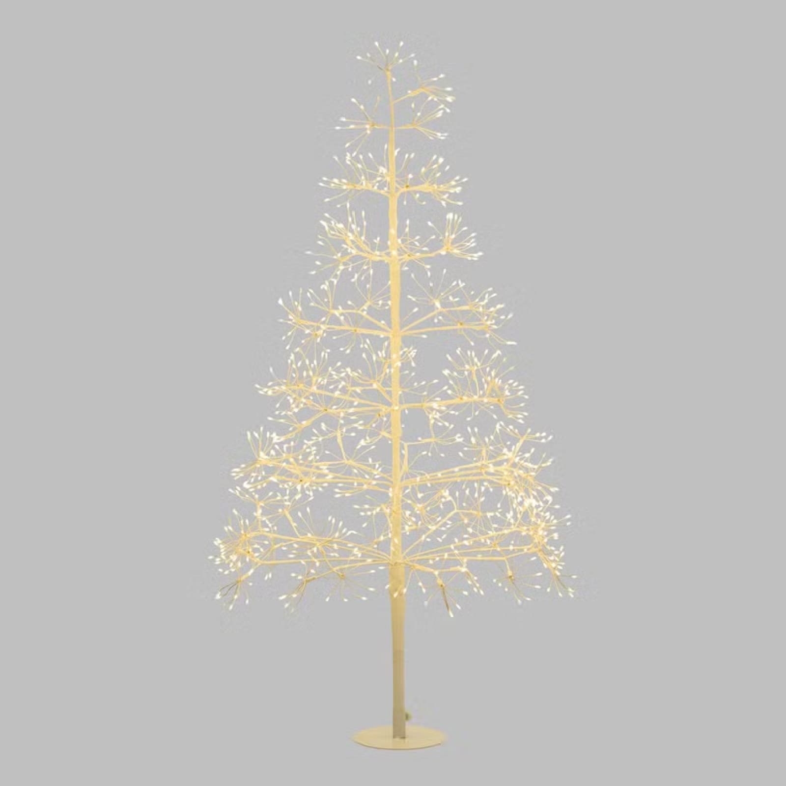 Albero Bianco con microled bianco caldo, uso interno - 2