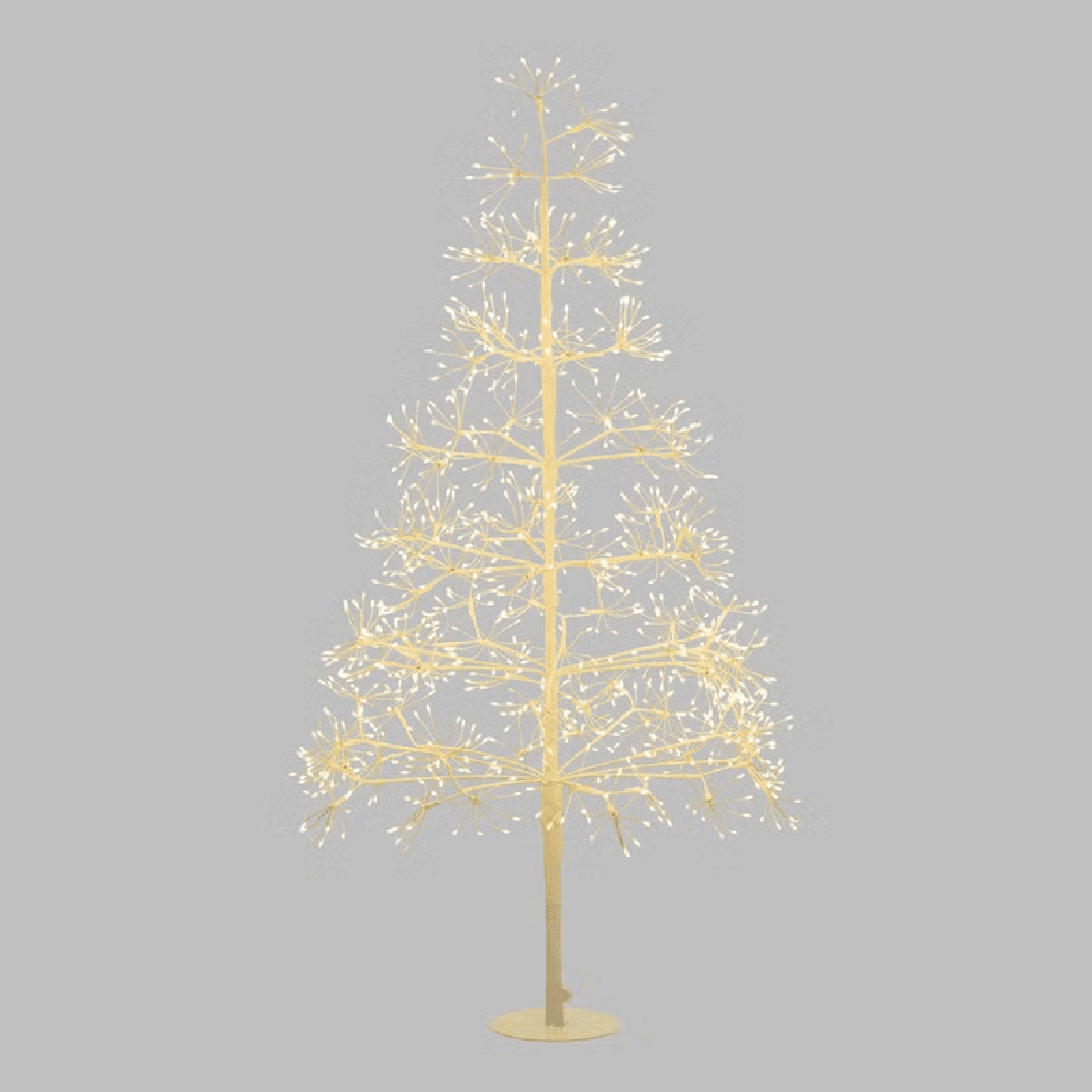 Albero Bianco con microled bianco caldo, uso interno - 2