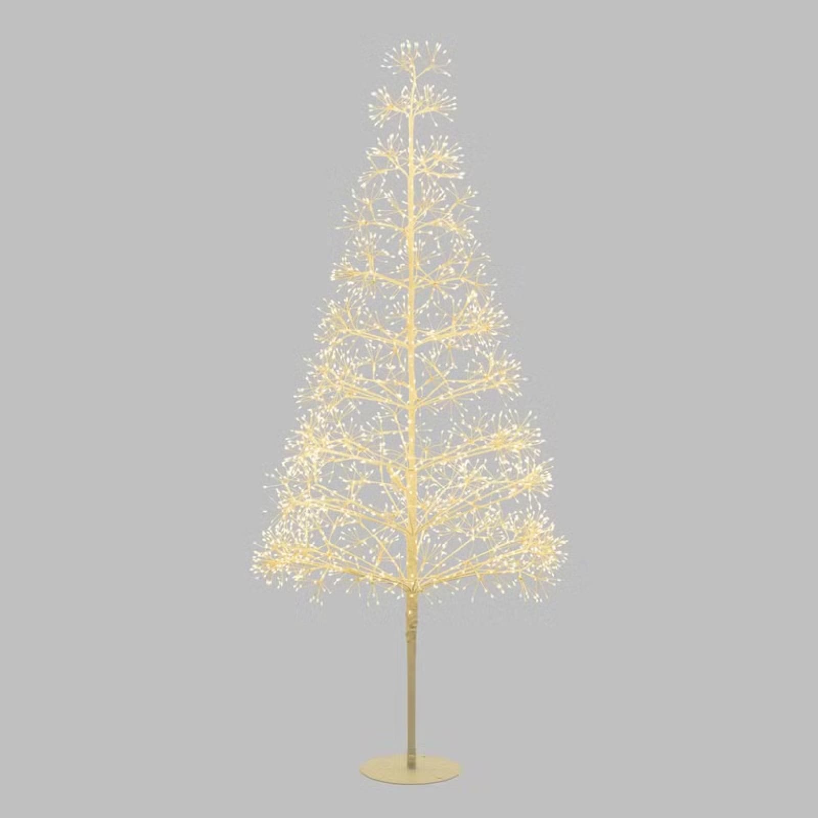 Albero Bianco con microled bianco caldo, uso interno - 5