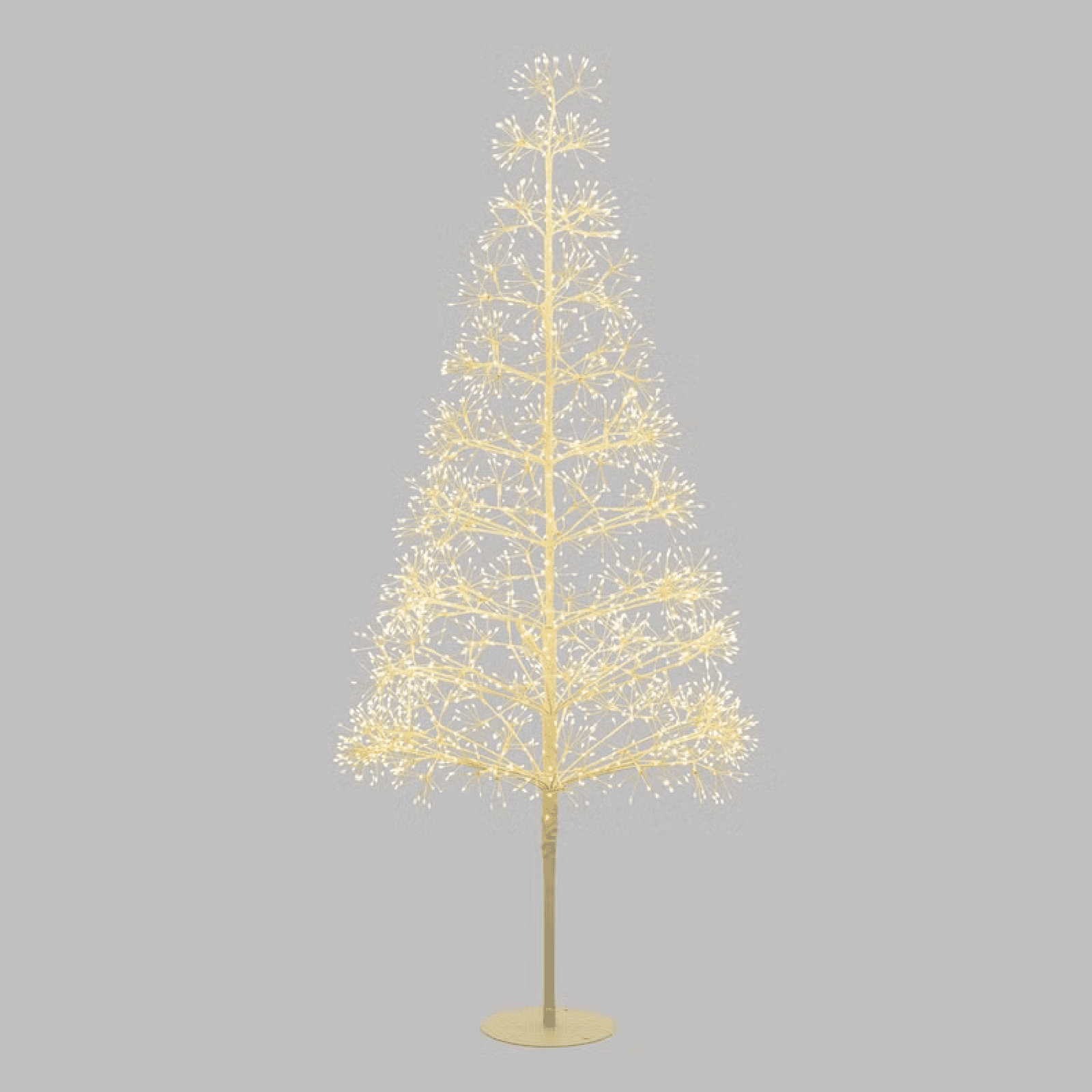 Albero Bianco con microled bianco caldo, uso interno - 5