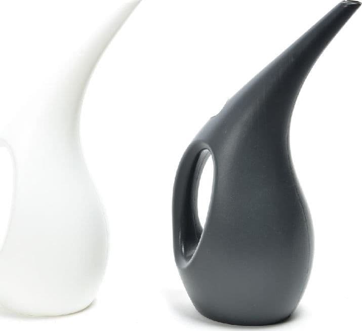 Innaffiatoio decorativo in plastica da 1,5 lt decorazione ambienti - 3