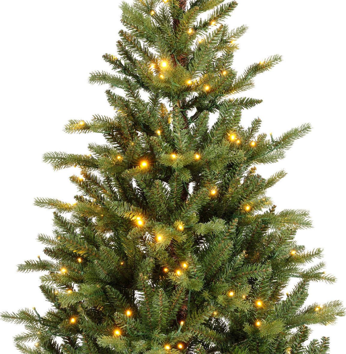 Albero di natale "Allison" con Led  in PE Effetto Real Touch + PVC Altissima qualità - 2