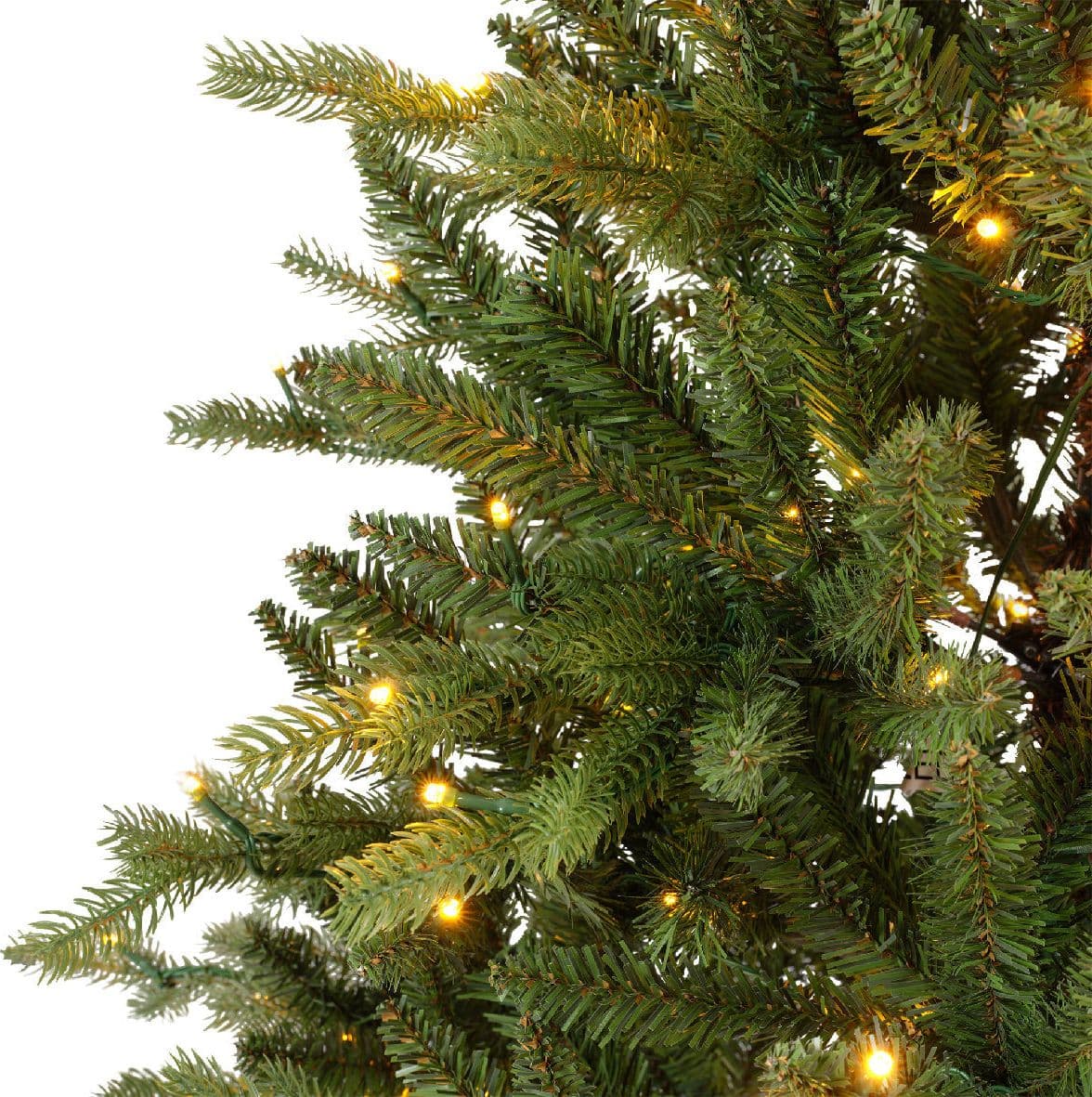 Albero di natale "Allison" con Led  in PE Effetto Real Touch + PVC Altissima qualità - 3
