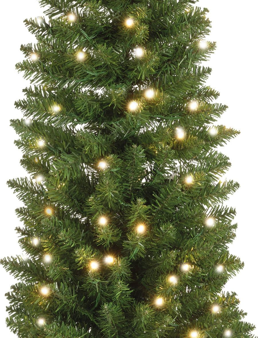 Albero di natale Slim "Pencil Pine" con Led in PVC Altissima qualità - 2