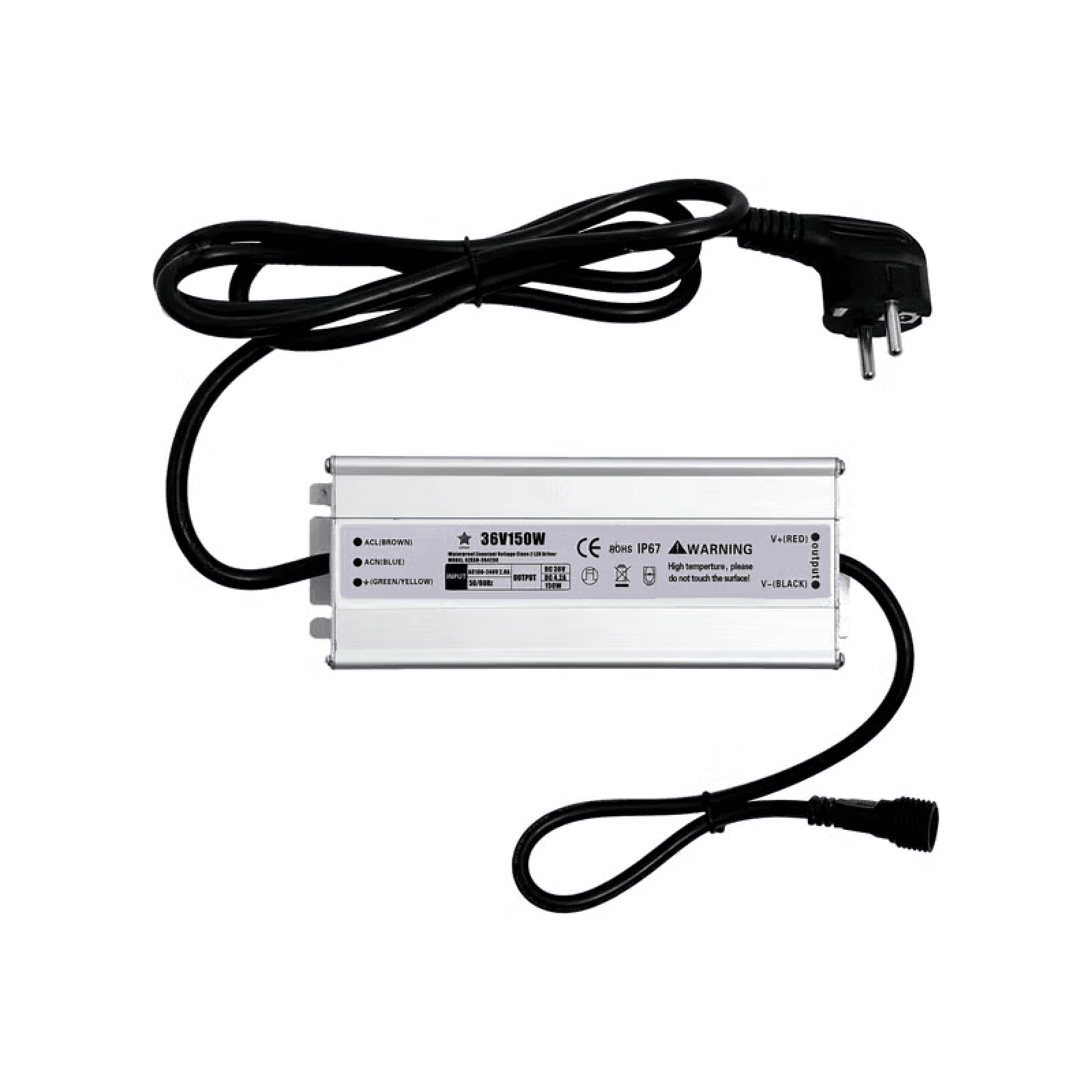 Trasformatore Opzionale con Spina Europea IP44 (CEE7/4), uscita 36V DC per decorazioni - 2