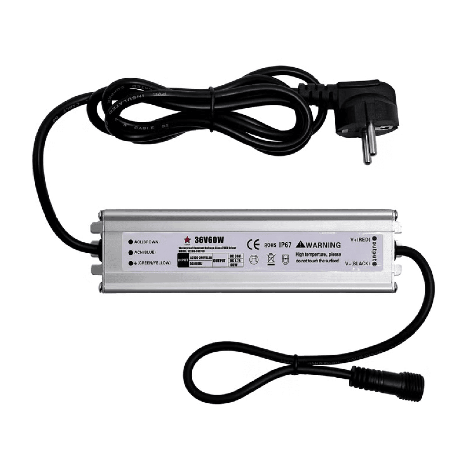 Trasformatore Opzionale con Spina Europea IP44 (CEE7/4), uscita 36V DC per decorazioni - 4