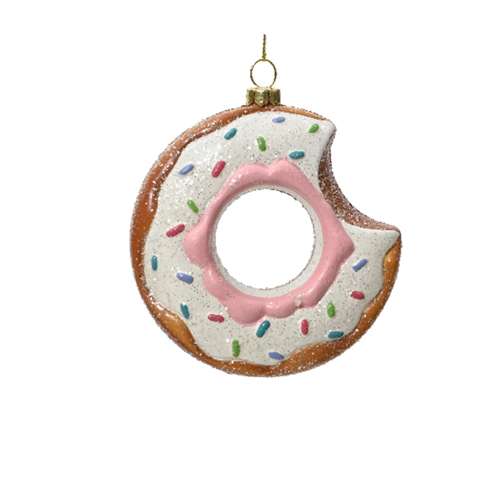 Pendaglio a forma di ciambelle per albero decorazione natalizia da 11  cm - 3