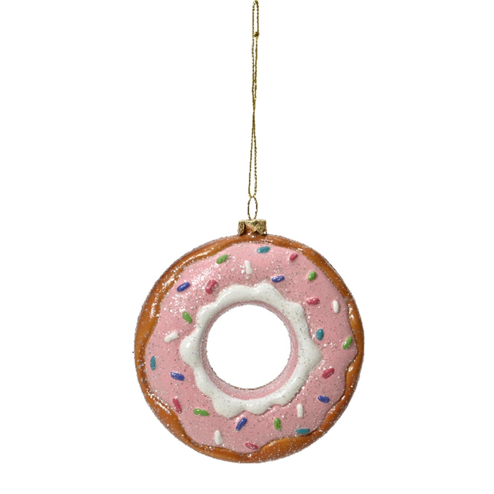 Pendaglio a forma di ciambelle per albero decorazione natalizia da 11  cm - 4