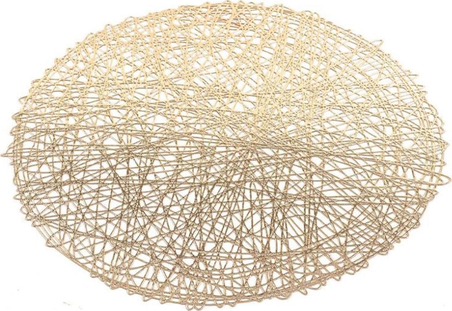 Sottopiatto natalizio in PVC per tavola di Natale e festività da Ø 38 cm - 2