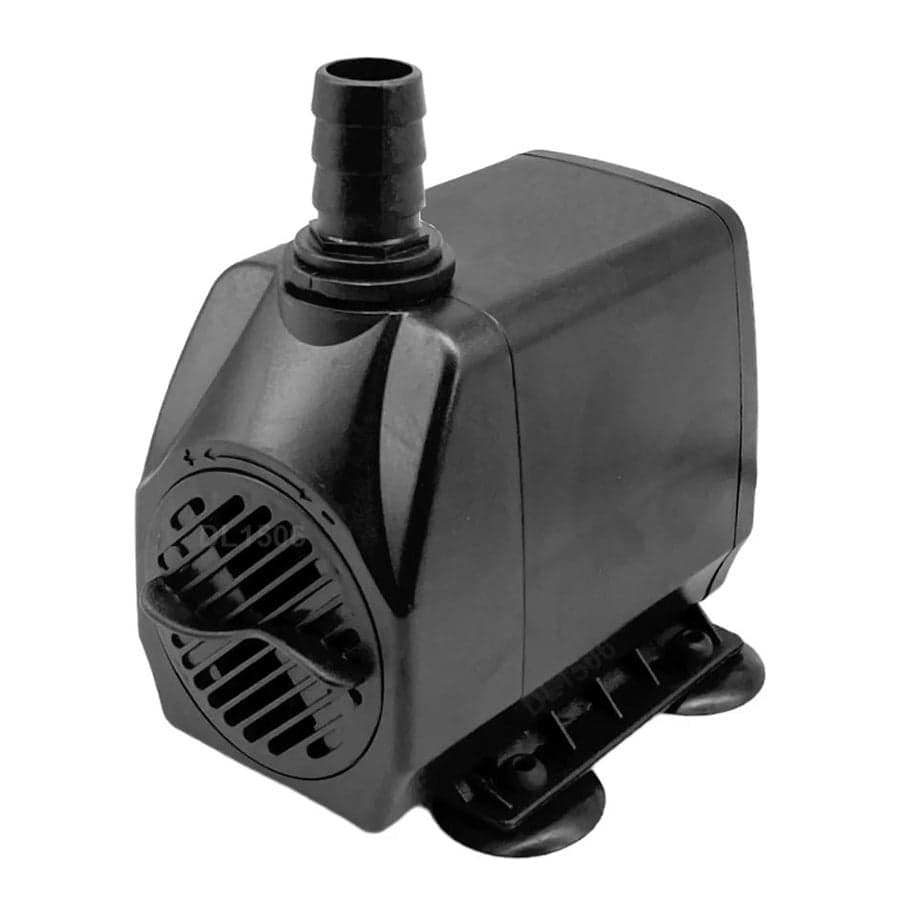 Pompa sommersa 31 W con Led RGB, motorino per cascata e fontana del presepe flusso regolabile - 2